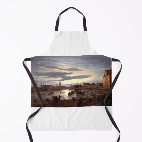Item preview, Copenhagen Harbor by Moonlight by Johan Christian Dahl designed and sold by McSeller.