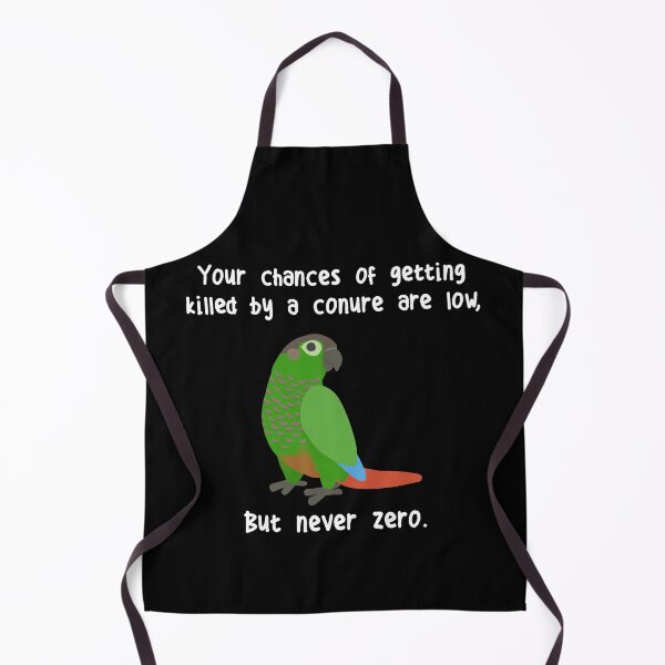 Item preview, Greencheek Conure Never Zero designed and sold by Clara Hollins.