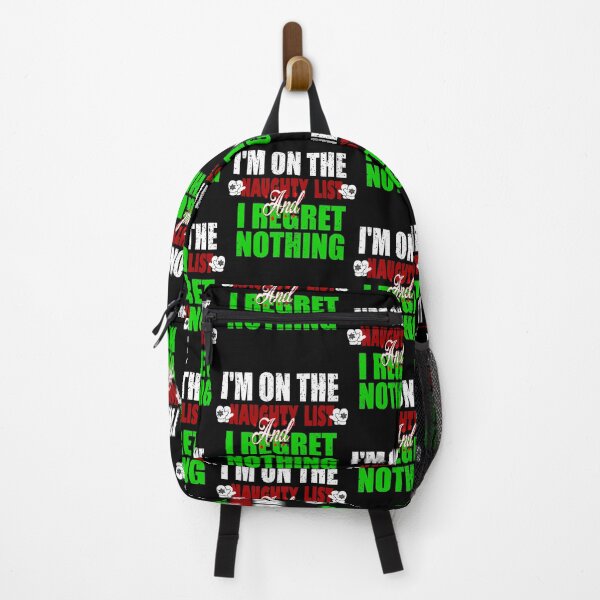 Item preview, I'm On The Naughty List And I Regret Nothing Santa Naughty List Christmas designed and sold by ilias13.