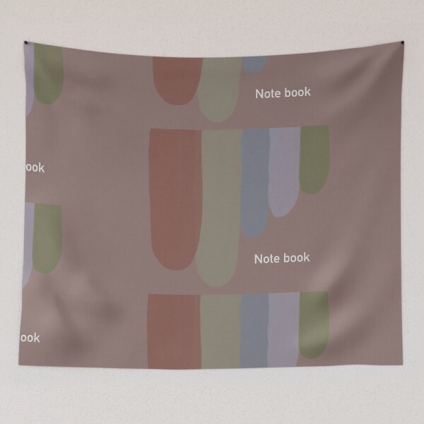 Item preview, Aesthetic cute Note book designed and sold by tenkenryujin.