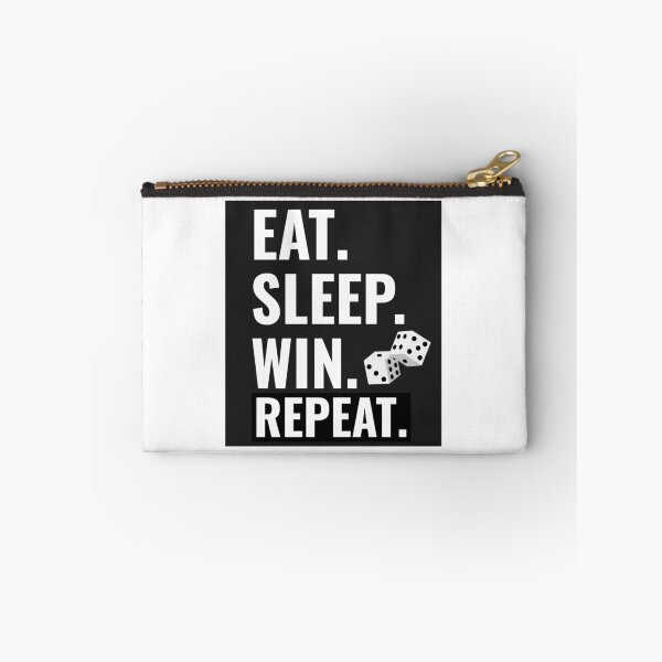 Item preview, EAT. SLEEP. WIN. REPEAT. LUCKY DICE SHIRT designed and sold by BestCoolStuff.