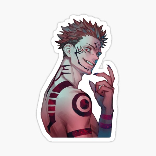 sukuna 3 Sticker