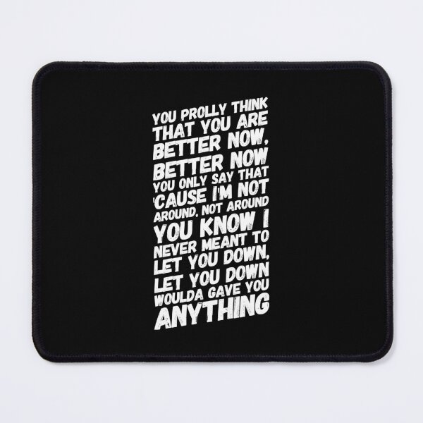 Item preview, Better Now Post Malone Lyrics  designed and sold by theAcollection.