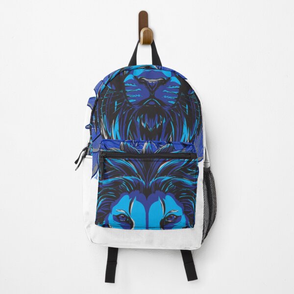 Item preview, The majestic blue lion's head designed and sold by MiarCo.