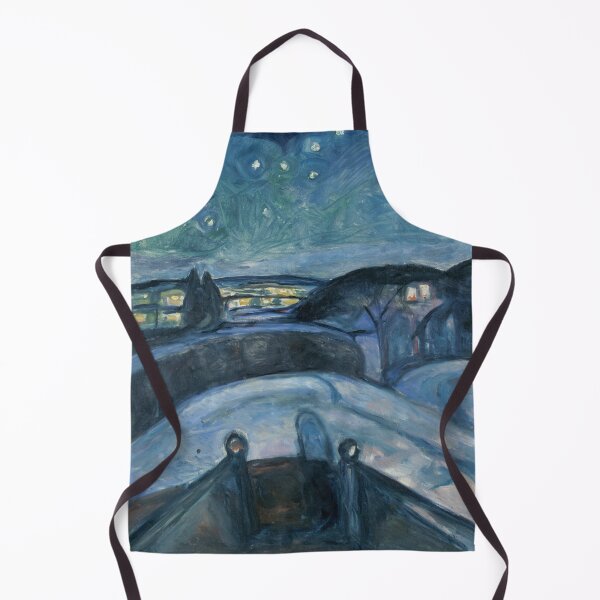 Aperçu de l'œuvre Edvard Munch - Nuit étoilée - BigArt créée et vendue par BigArt.