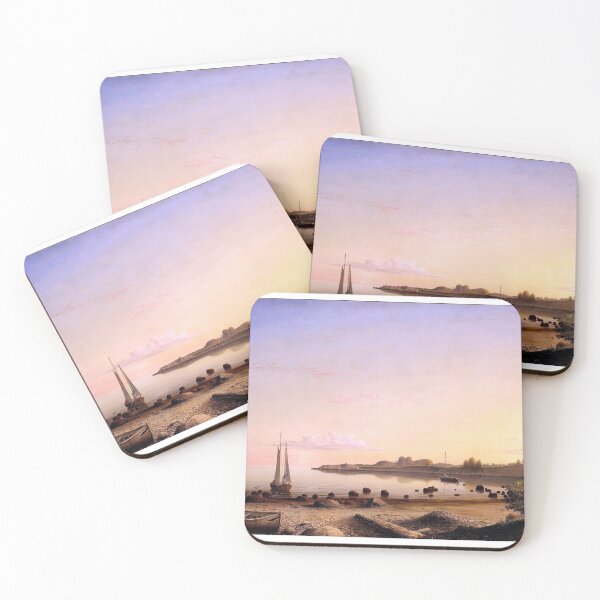 Item preview, Stage Fort across Gloucester Harbor by Fitz Henry Lane  designed and sold by McSeller.