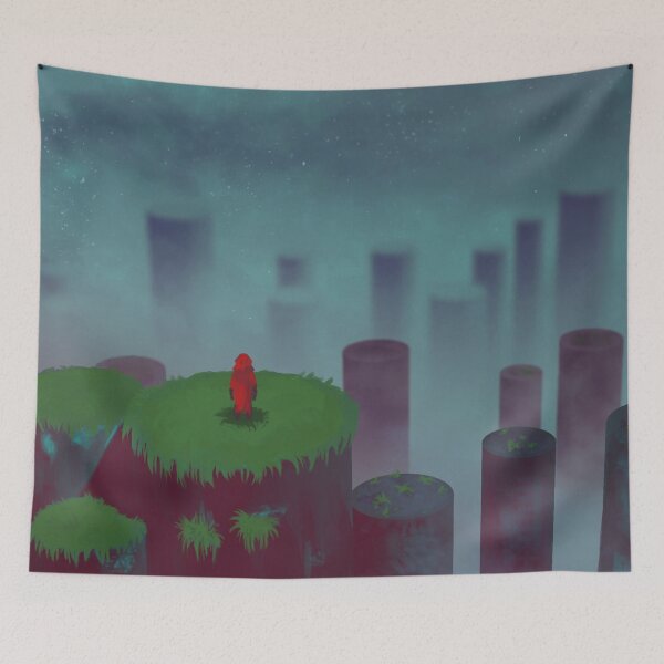 Item preview, Magical Futuristic Landscape designed and sold by Meilov.