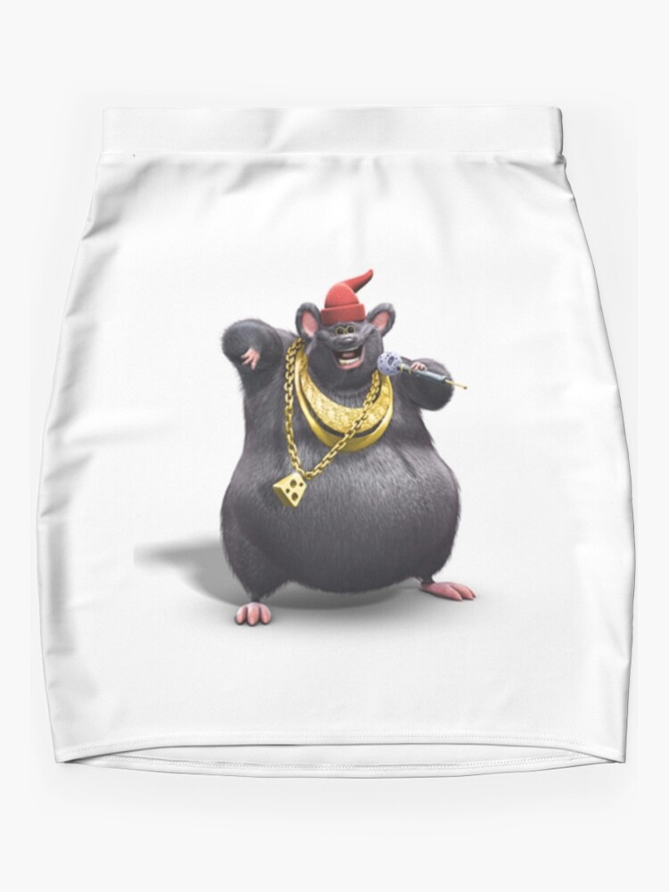 Biggie Cheese Mini Skirt for Sale by CrazyDany