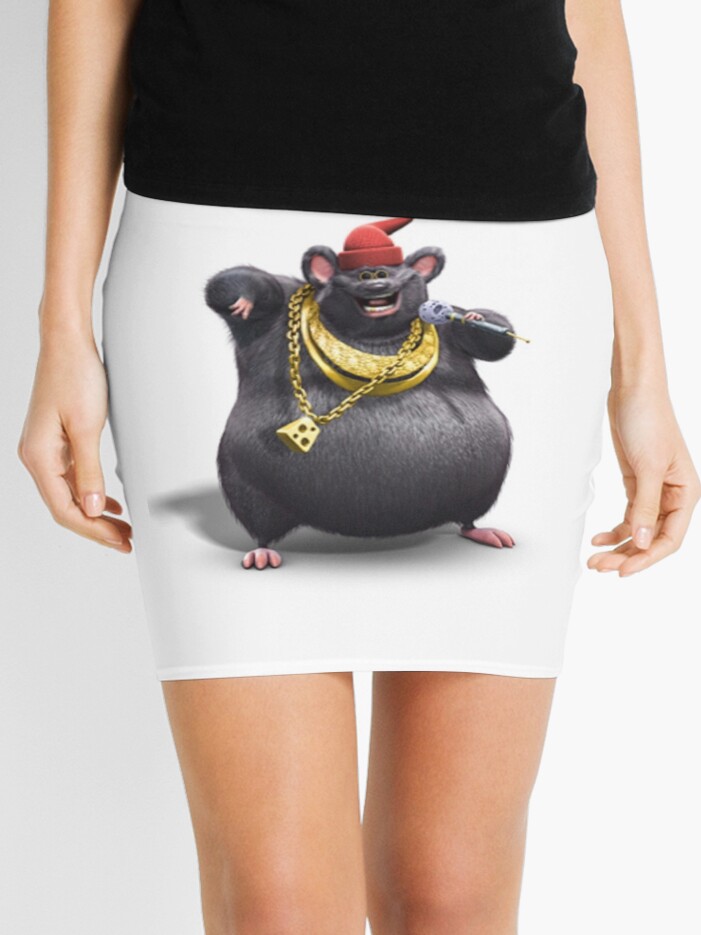 Biggie Cheese Mini Skirt for Sale by CrazyDany