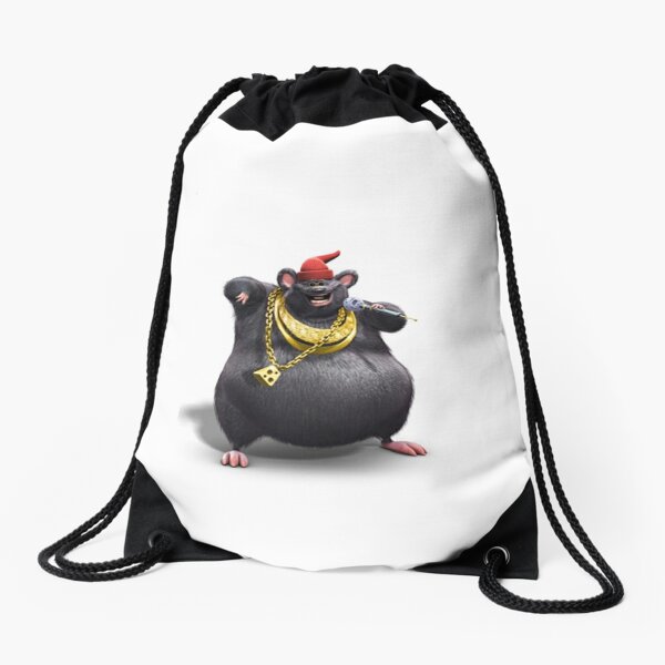 BIGGIE CHEESE Drawstring Bag for Sale by JoeDaEskimo