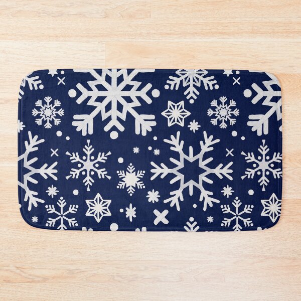 Item preview, Snowflake Collection – Navy designed and sold by Cat Coquillette.