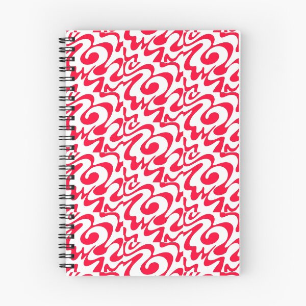 Item preview, Reddish Lines Swirls Abstract Pattern  designed and sold by palaco210.