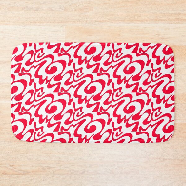 Item preview, Reddish Lines Swirls Abstract Pattern  designed and sold by palaco210.