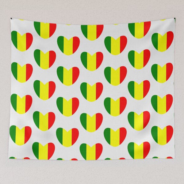 Item preview, Rasta Heart| Perfect Gift designed and sold by gearadine.