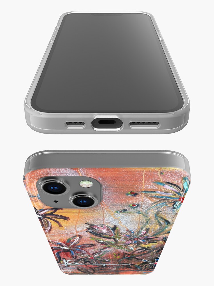 Alternate view of blooming emotions iPhone Case