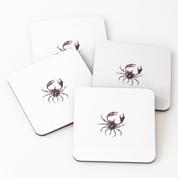 Item preview, Watercolor Kelp Crab designed and sold by paintedpansy.