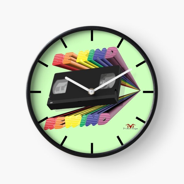 Be Kind Rewind Ver. 7 Clock