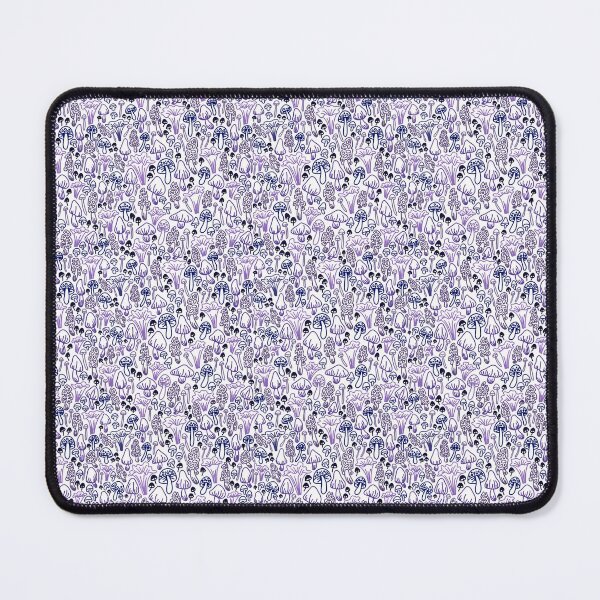 Item preview, Blue and Purple Mushrooms designed and sold by kaiawhy.