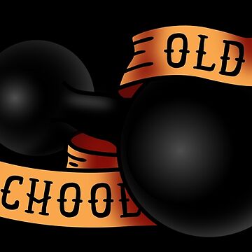 Artwork thumbnail, Old School gym tattoo by Krantonov