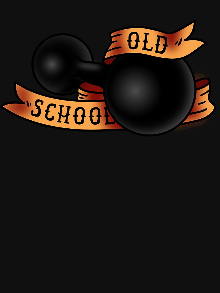 Thumbnail 7 of 7, Essential T-Shirt, Old School gym tattoo designed and sold by Krantonov.