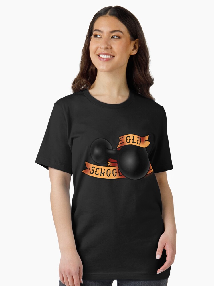 Thumbnail 2 of 7, Essential T-Shirt, Old School gym tattoo designed and sold by Krantonov.