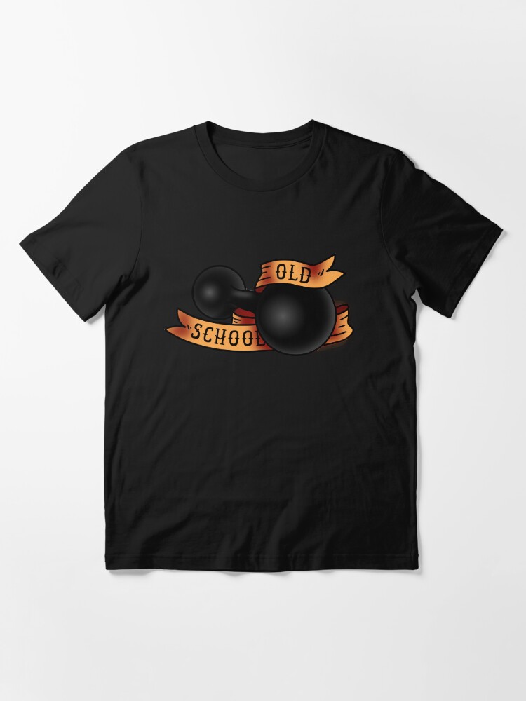 Thumbnail 3 of 7, Essential T-Shirt, Old School gym tattoo designed and sold by Krantonov.