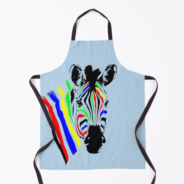 Item preview, Brightly Colored Zebra | African Wildlife designed and sold by Scotch Macaskill.