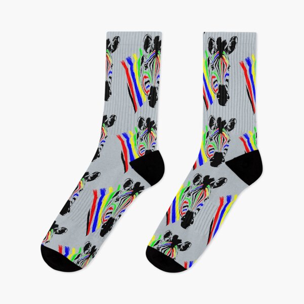 Item preview, Brightly Colored Zebra | African Wildlife designed and sold by Scotch Macaskill.