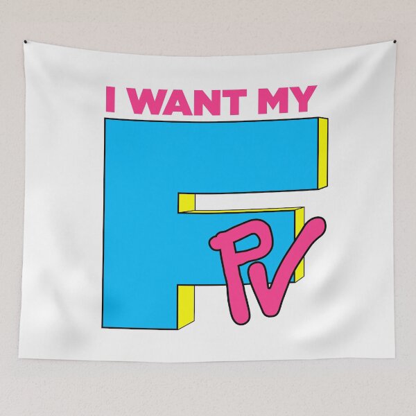 Item preview, Flyte Club I Want My FPV 80s Print designed and sold by FlyteClub.