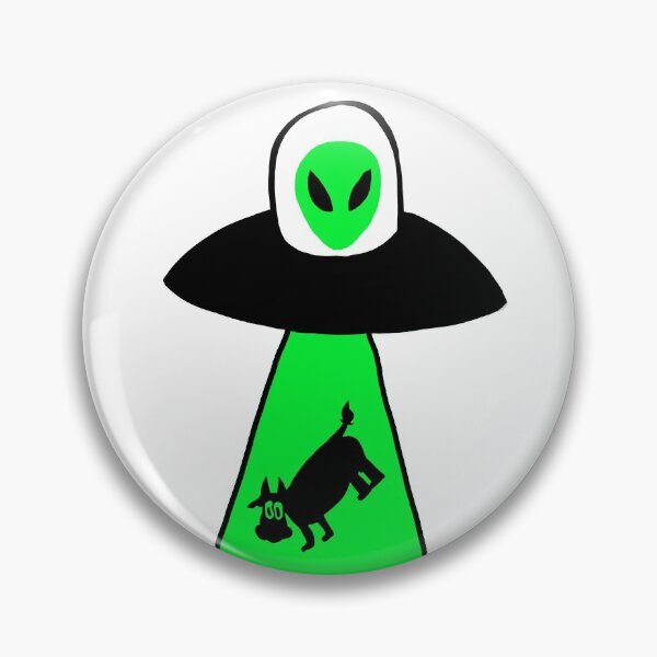 Item preview, Awesome and Amazing UFO Illustration designed and sold by WhatWhatDesigns.