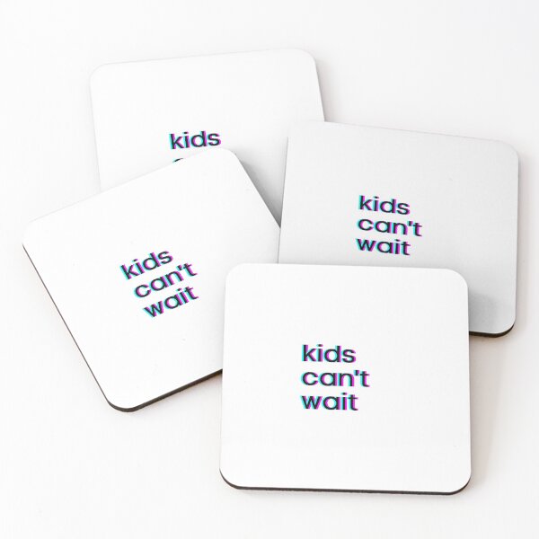 Item preview, kids can't wait glitchy sans serif designed and sold by krettino.
