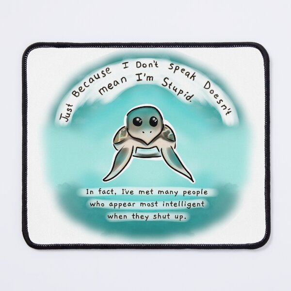 Item preview, Nonverbal Turtle designed and sold by O1RSH.