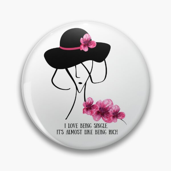 Item preview, I Love Being Single designed and sold by BYNANA80.