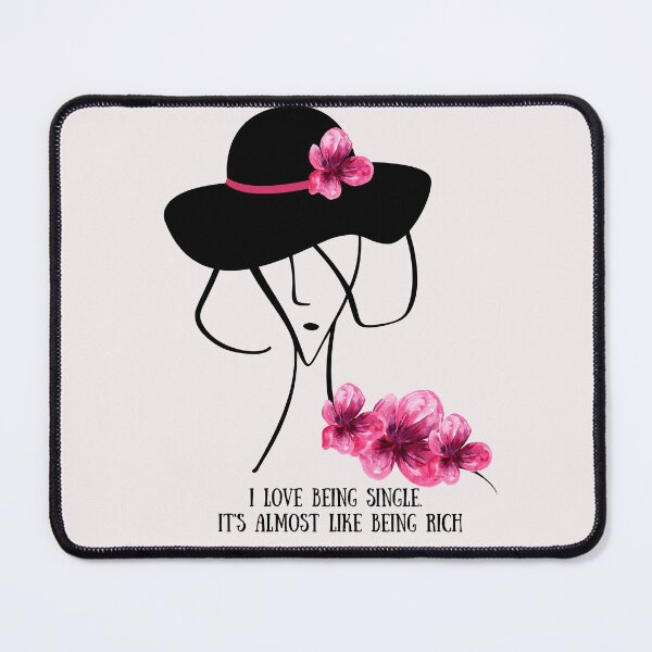 Item preview, I Love Being Single designed and sold by BYNANA80.