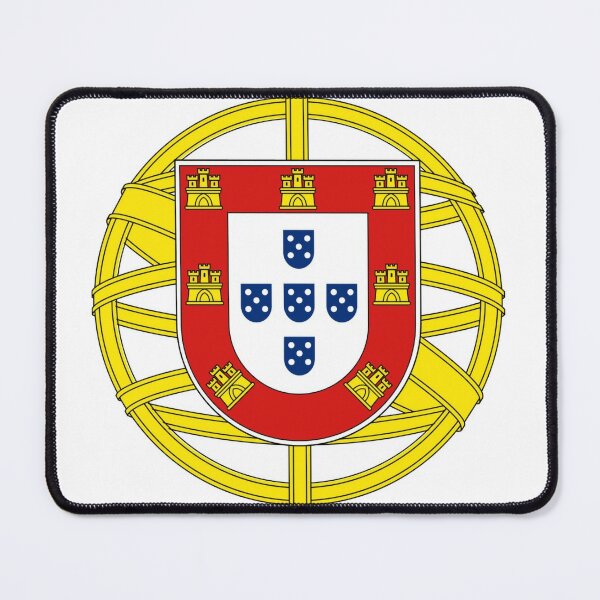 Symbol on the Portuguese Flag Mouse Pad