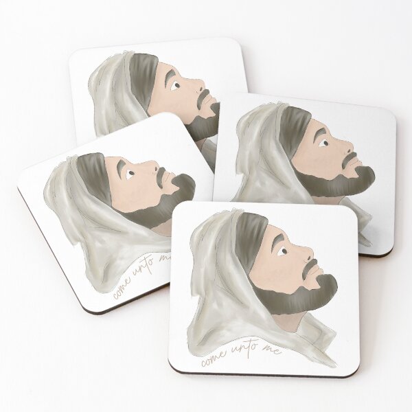 Item preview, Come unto me - watercolor Christ designed and sold by Handdrawnbyzoe.