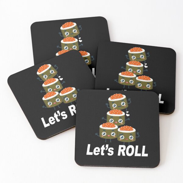 Item preview, Let's Roll sushi  , Sushi lovers , japanese Food Lovers , Foodies Gift Idea  designed and sold by justbejoker.