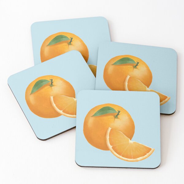 Item preview, Orange Watercolour designed and sold by Emsimonsen.
