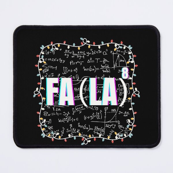 Item preview, Math fa la - Math Nerd Christmas - Fa la la la designed and sold by AllboutTeesigns.