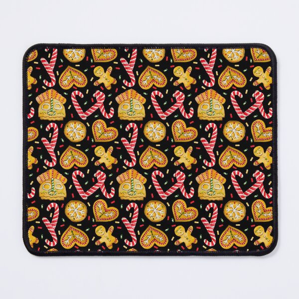 Item preview, Eating Christmas Cookies For Both Patterns designed and sold by Dumebi BADDA.