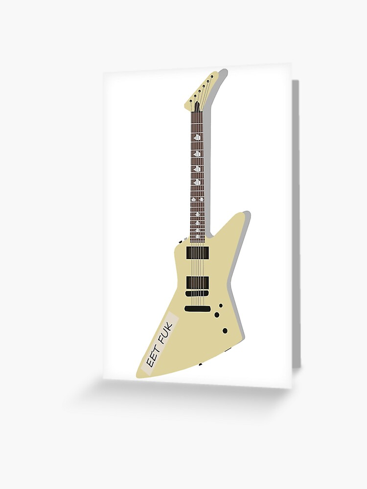 James hetfield eet on sale fuk guitar