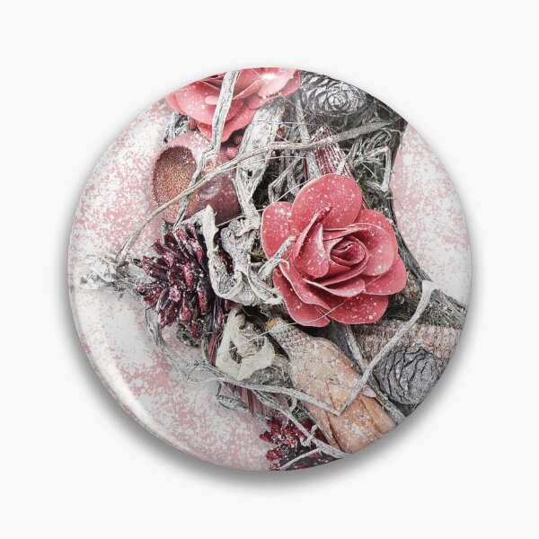 Item preview, Christmas wreath, pink decorations designed and sold by MarketVisionAV.