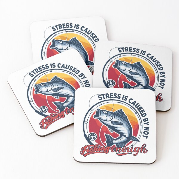 Item preview, Stress Is Caused By Not Fishing Enough designed and sold by Zellamiller.