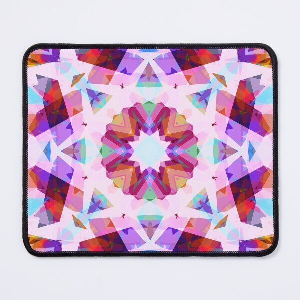 Item preview, Modern Autumn Fall Vibrant Purple Pink Brown Blue Geometric Design Pattern designed and sold by PatternPerfect.