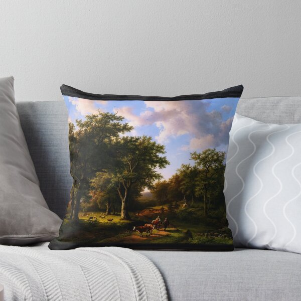 Artikelvorschau, Waldlandschaft mit Hirten und Vieh von Barend Cornelis Koekkoek Fine Art Xzendor7 Reproduktionen alter Meister entworfen und verkauft von Xzendor7 Digital Art Creations.