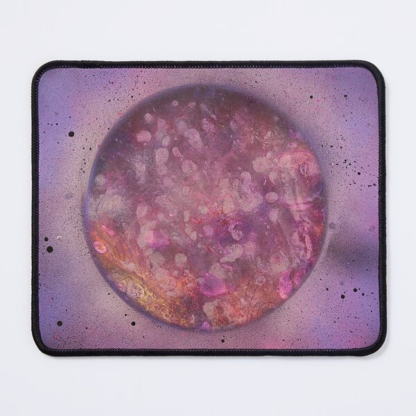 Item preview, Purple Planet - Acrylic Paint Pour & Spray Paint designed and sold by Lorelai I Dali.
