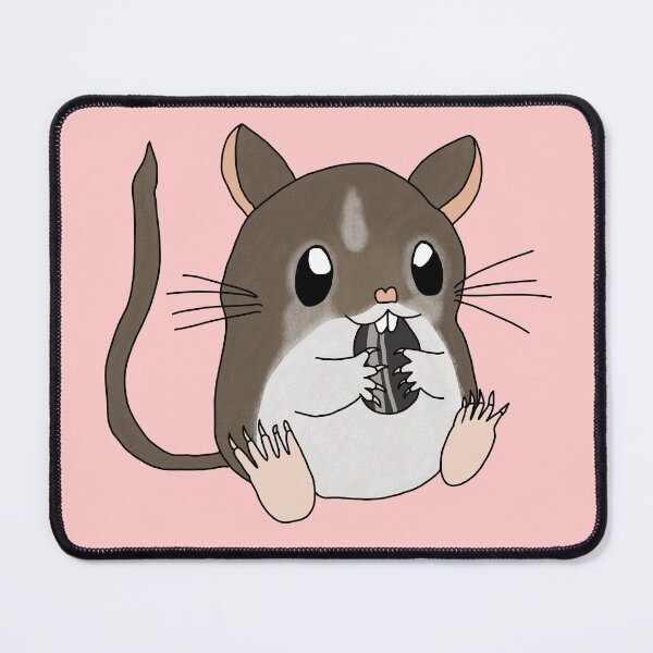 Item preview, Cute Hungry brown Gerbil designed and sold by Becky-Marie.