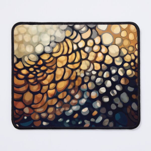 Artikelvorschau, Abstract, circles, lines, ochre, terracotta, beige, vintage blue entworfen und verkauft von Svitac.