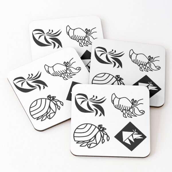 Item preview, hermit crabs designed and sold by PigeonGryphon.