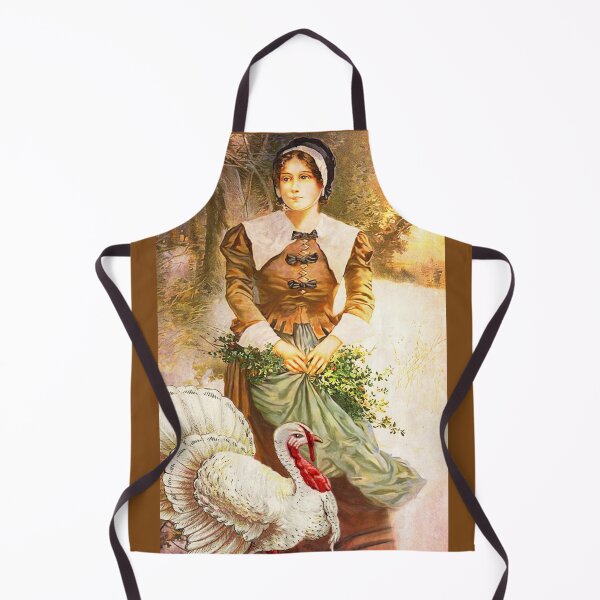 Item preview, PILGRIM WOMAN AND WHITE TURKEY designed and sold by Tammera.